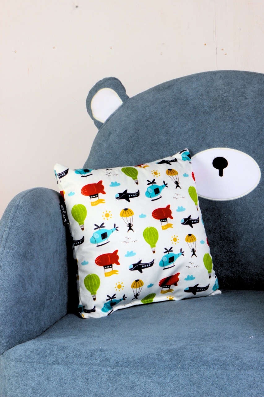 Orka Kids Filled Cushion Printed 12x12 (D9)